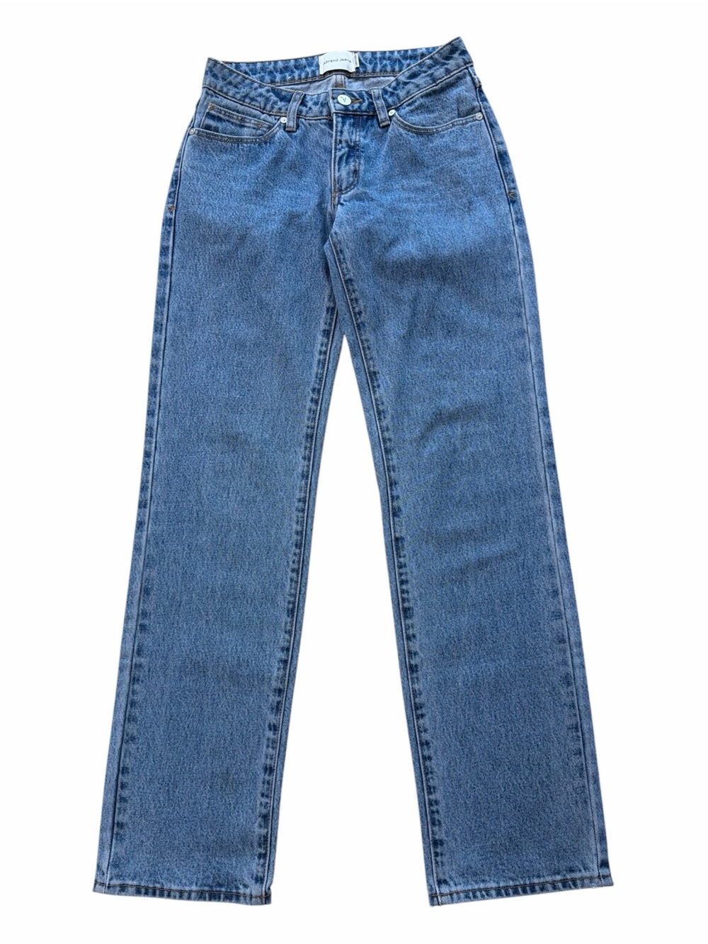 Abrand Classic Straight-Leg Blue Jeans